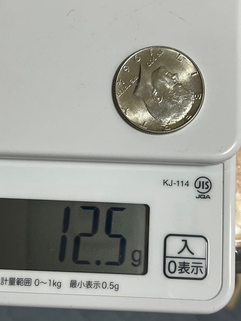 1964年1976年ケネディ　ハーフダラー4枚セット