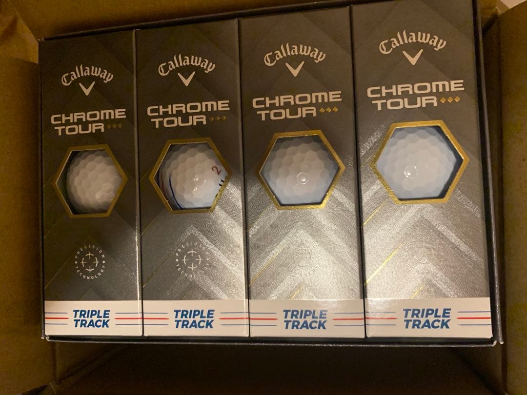 キャロウェイ(Callaway) ゴルフボール CHROME TOUR 6ダース