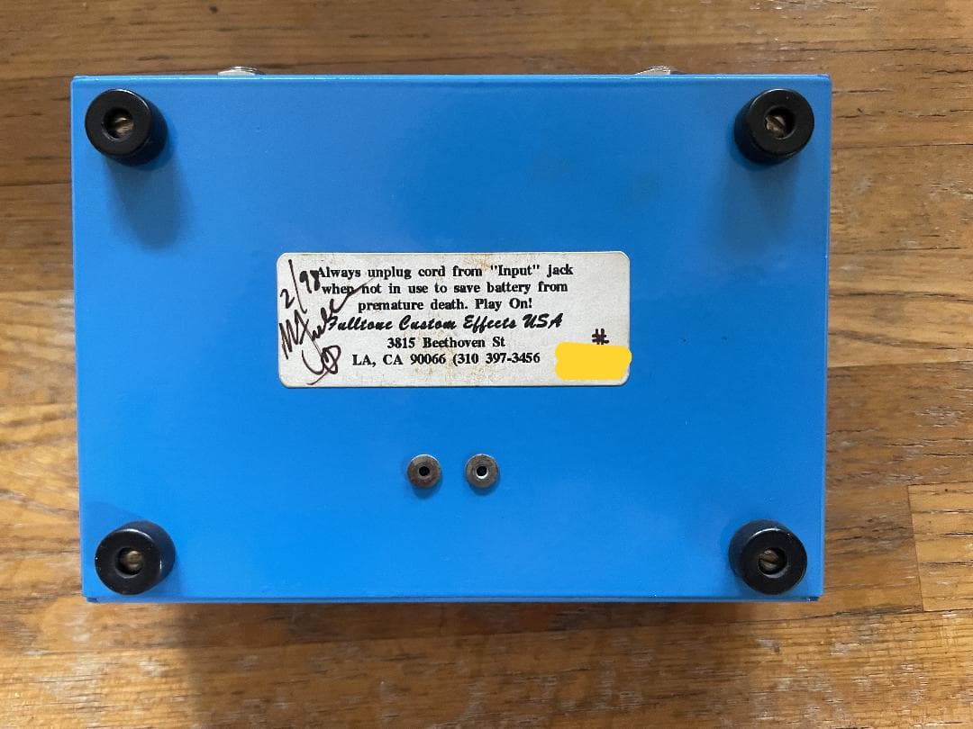 Fulltone Full-drive2 エイリアンヘッド 　98年製