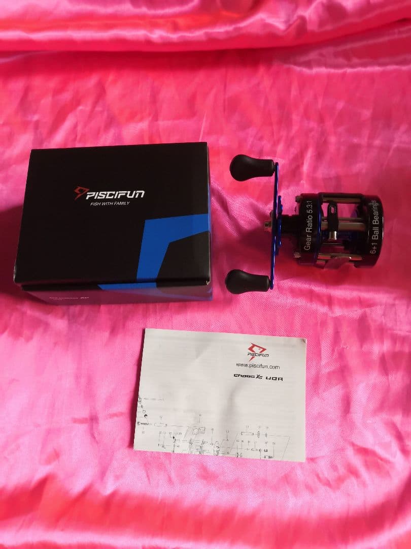 新品未使用 ピシファン カオス40 右ダブルハンドル