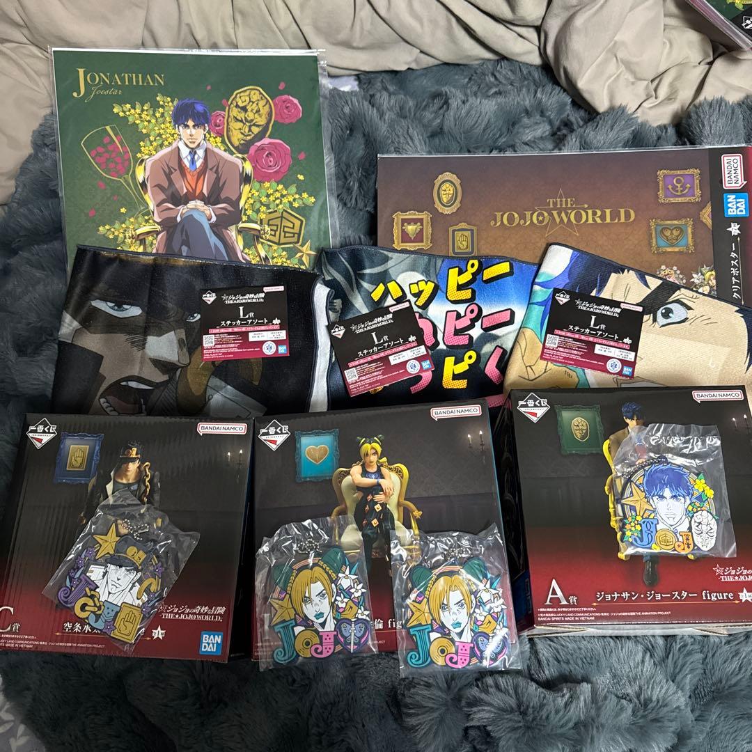 【新品未開封】ジョジョの奇妙な冒険 一番くじ C賞 空条承太郎 フィギュアセット