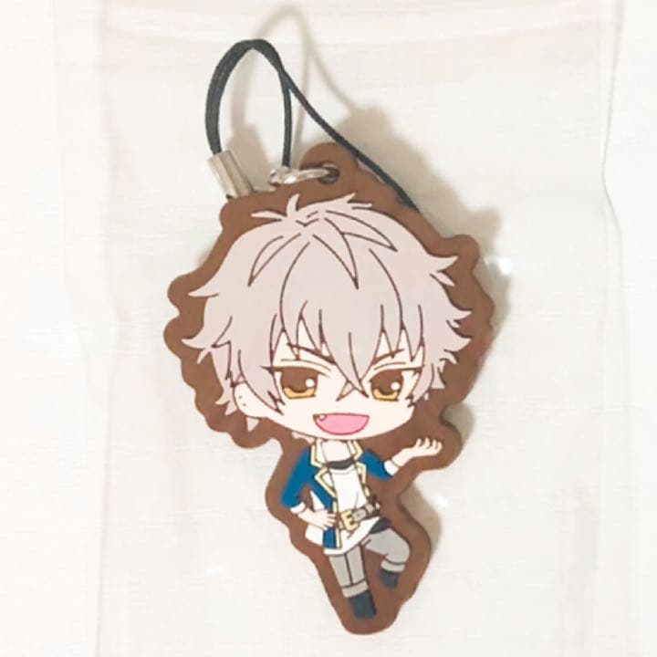 新品★あんスタ【UNDEAD＆fine】ローソン★ラバーストラップ★8点セット