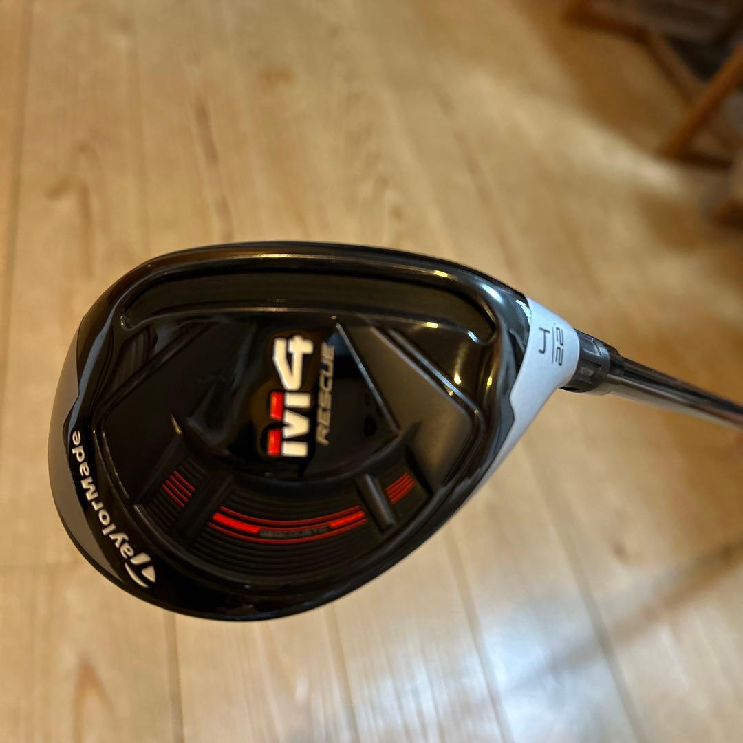 テーラーメイド M4レスキュー4UT22° ヘッドカバー付き