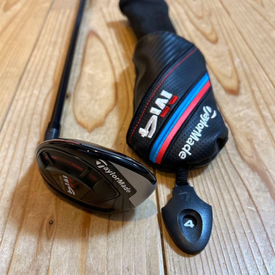 テーラーメイド M4レスキュー4UT22° ヘッドカバー付き