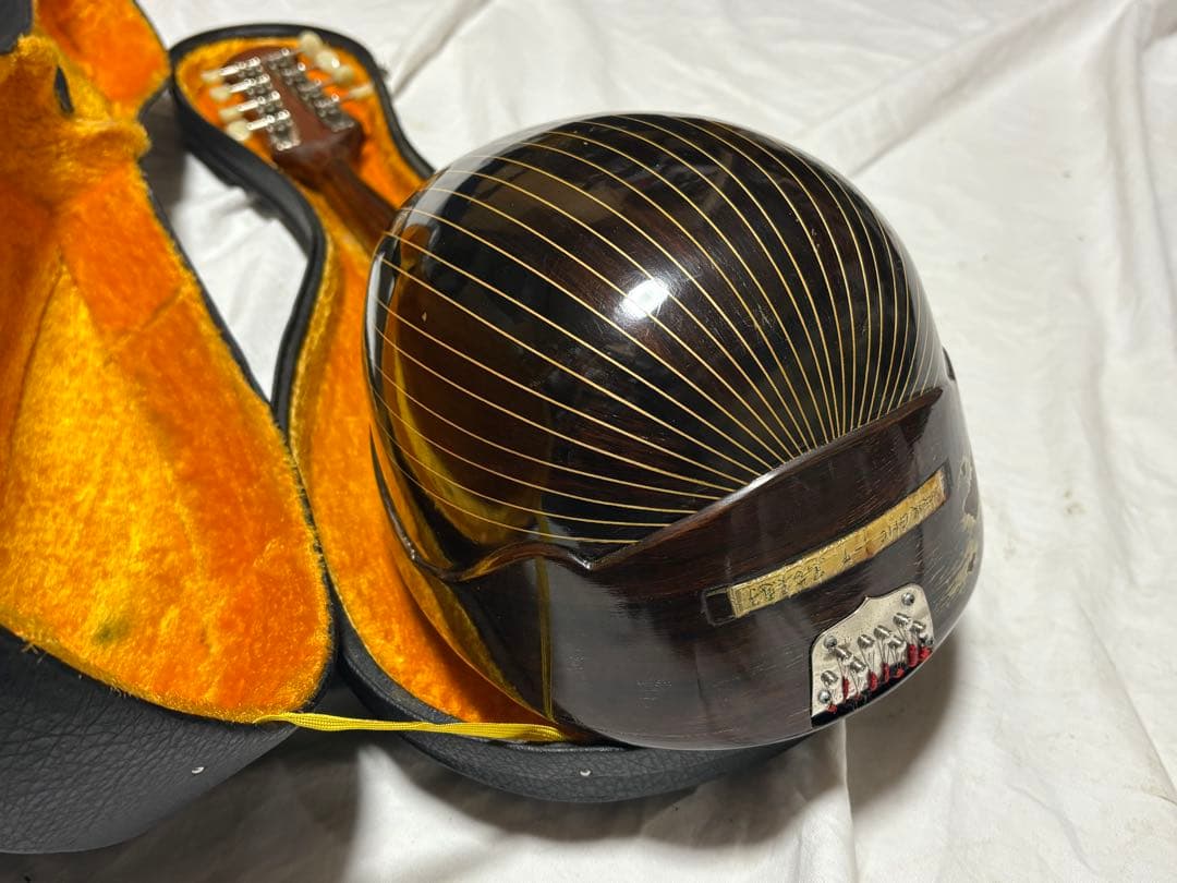 石川捷二郎　マンドリン　手工品　付属品と専用ケース付き　良品　1915-10-1
