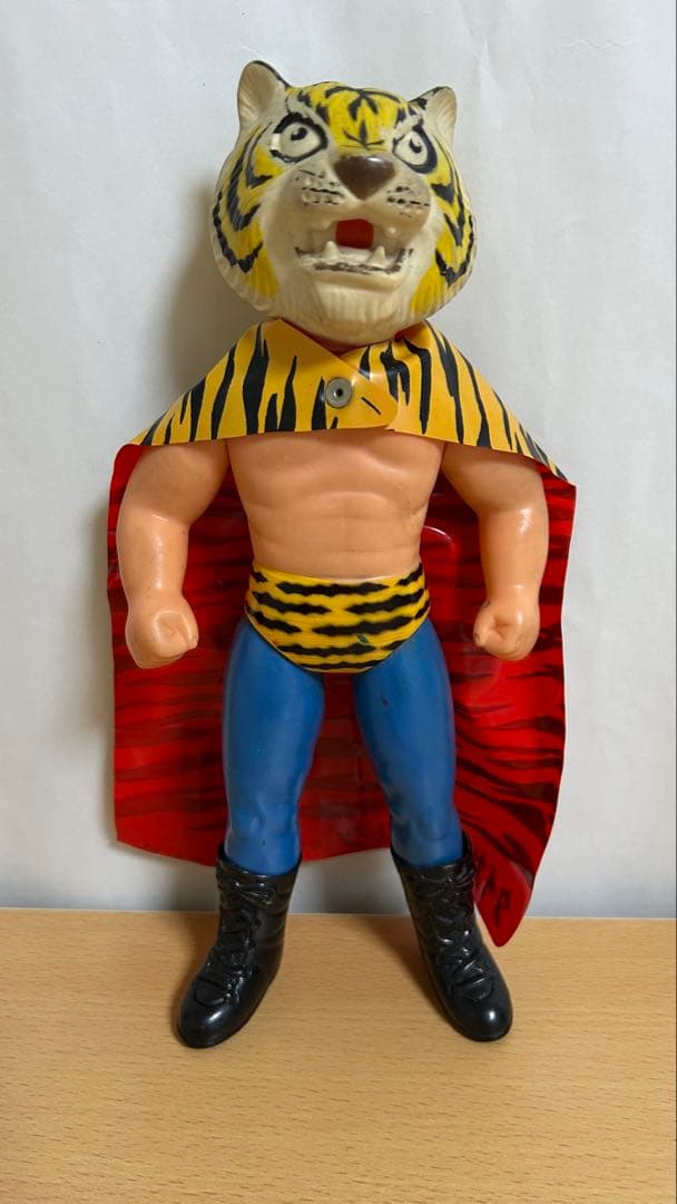 タイガーマスク　ソフビ　フィギュア