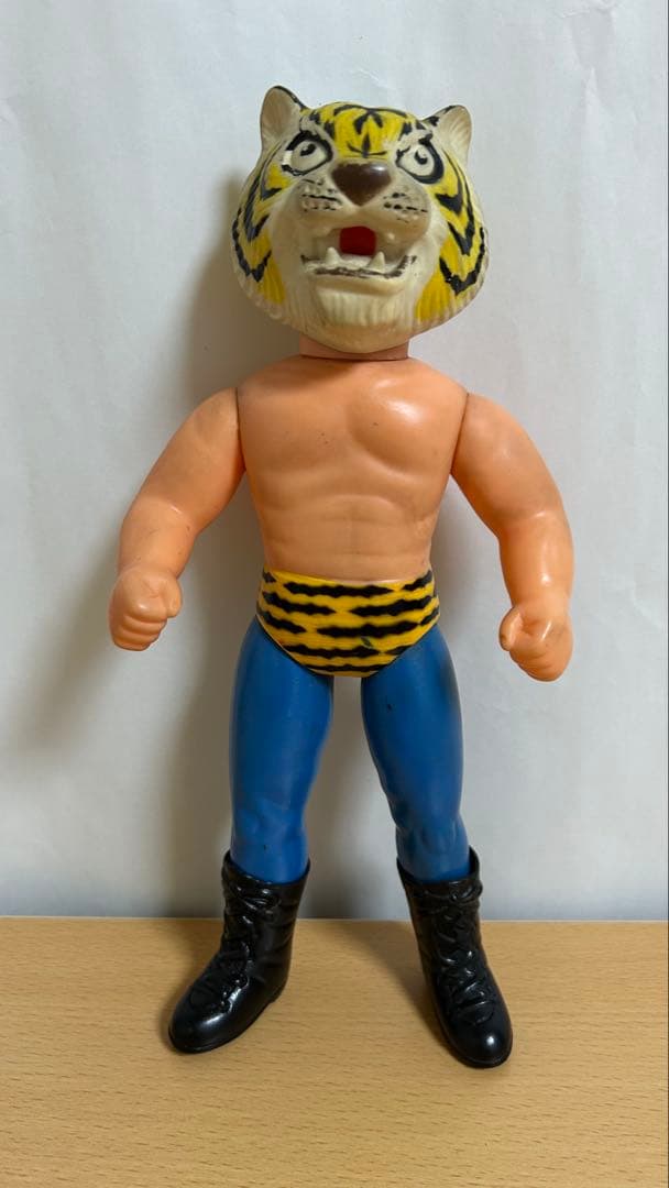タイガーマスク　ソフビ　フィギュア