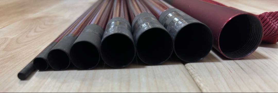 がまかつ、がま鮎POWER SPECIAL IV 95鮎竿 レッド