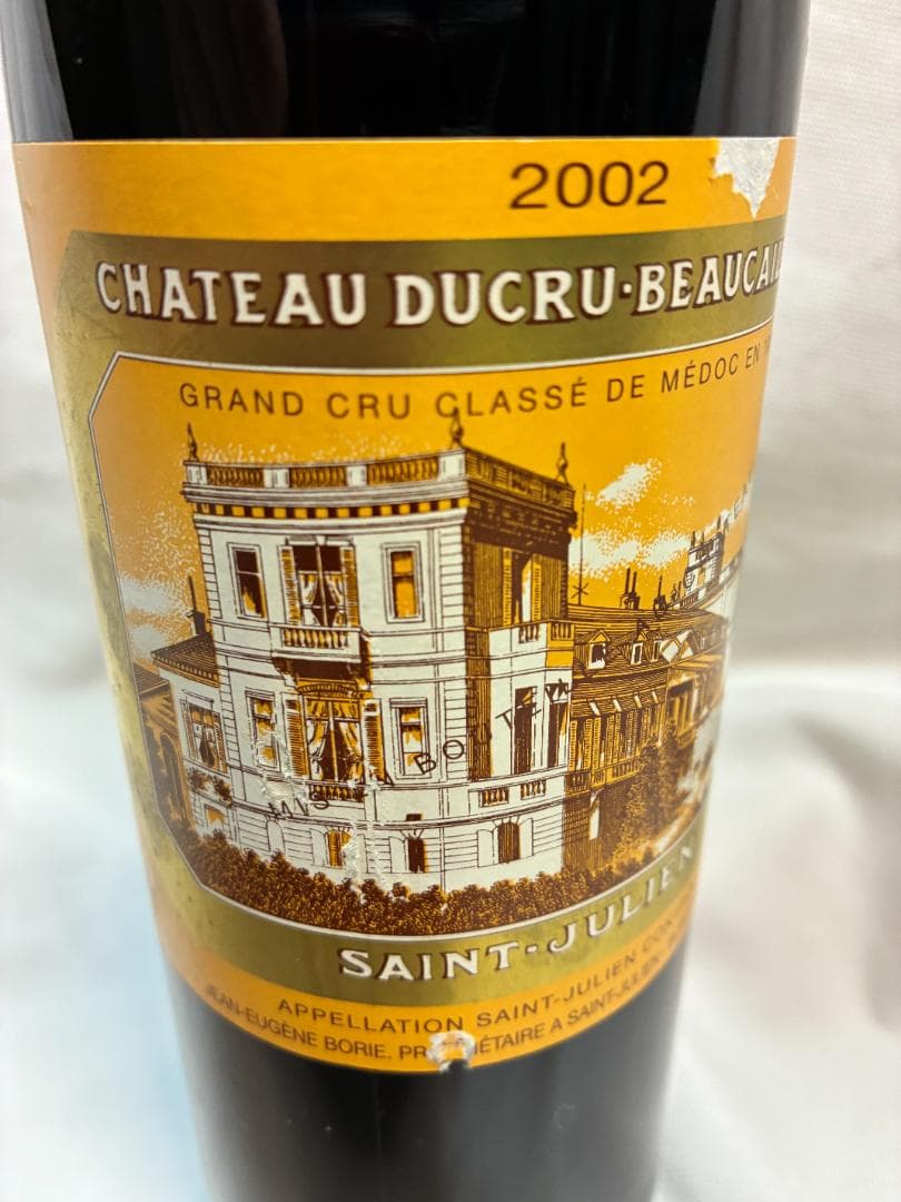 ウ*ん様 2002 シャトー・デュクリュ・ボーカイユ ボルドー サンジュリアン