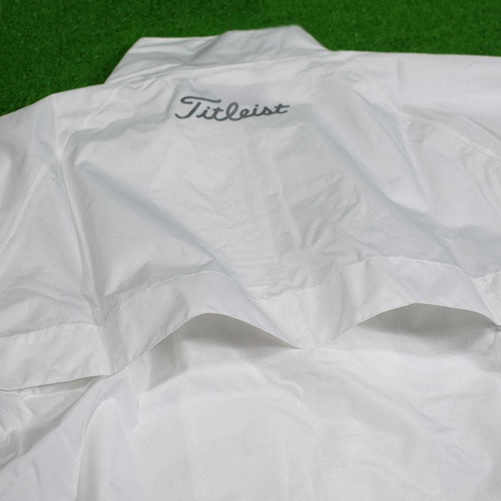 Titleist/タイトリスト ゴルフ 防風レインスーツ【ホワイト/L】新品！