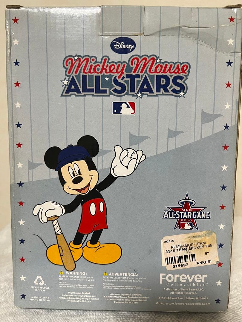 ミッキーマウス ニューヨーク・ヤンキース フィギュア