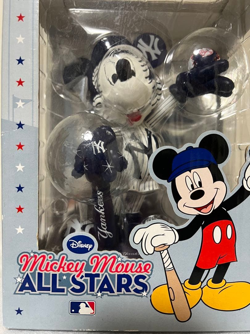 ミッキーマウス ニューヨーク・ヤンキース フィギュア