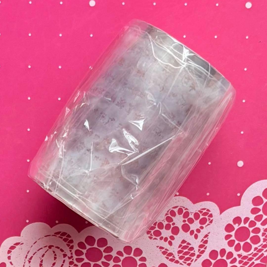 PET 文染 ダイカット加工 5.5cm×5m 海外マスキングテープ