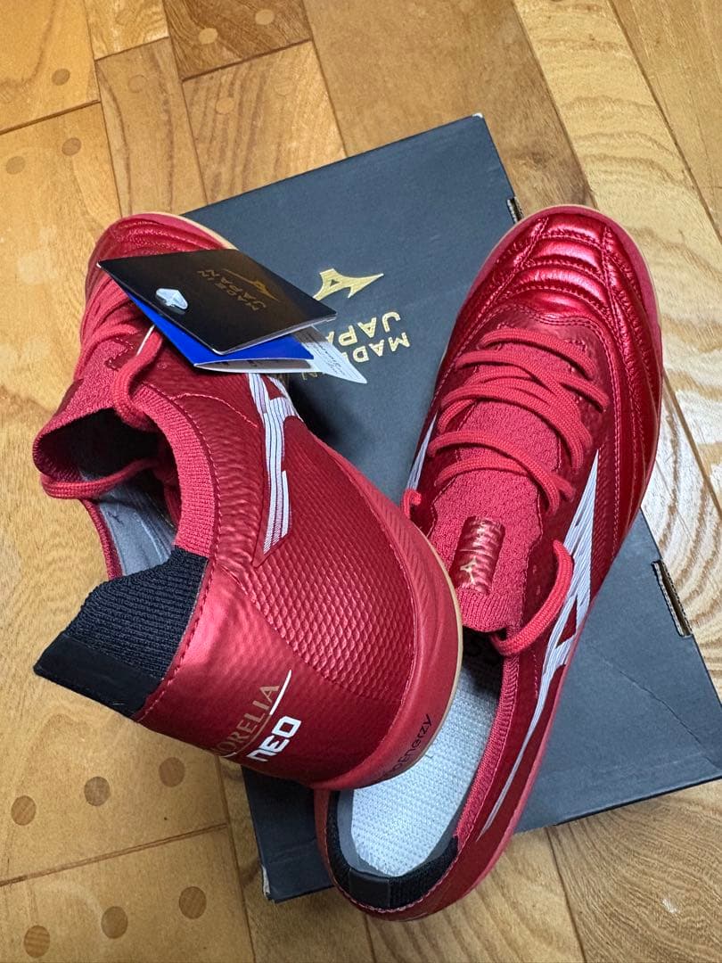 新品　訳アリ　大特価　ミズノ　モレリアネオ SALA β JAPAN 25.5