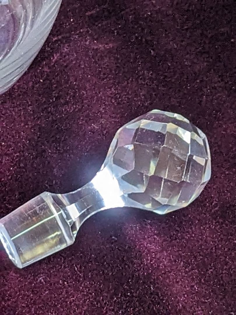 イギリス アンティーク 1920年代 ガラスデカンター アンティークガラス