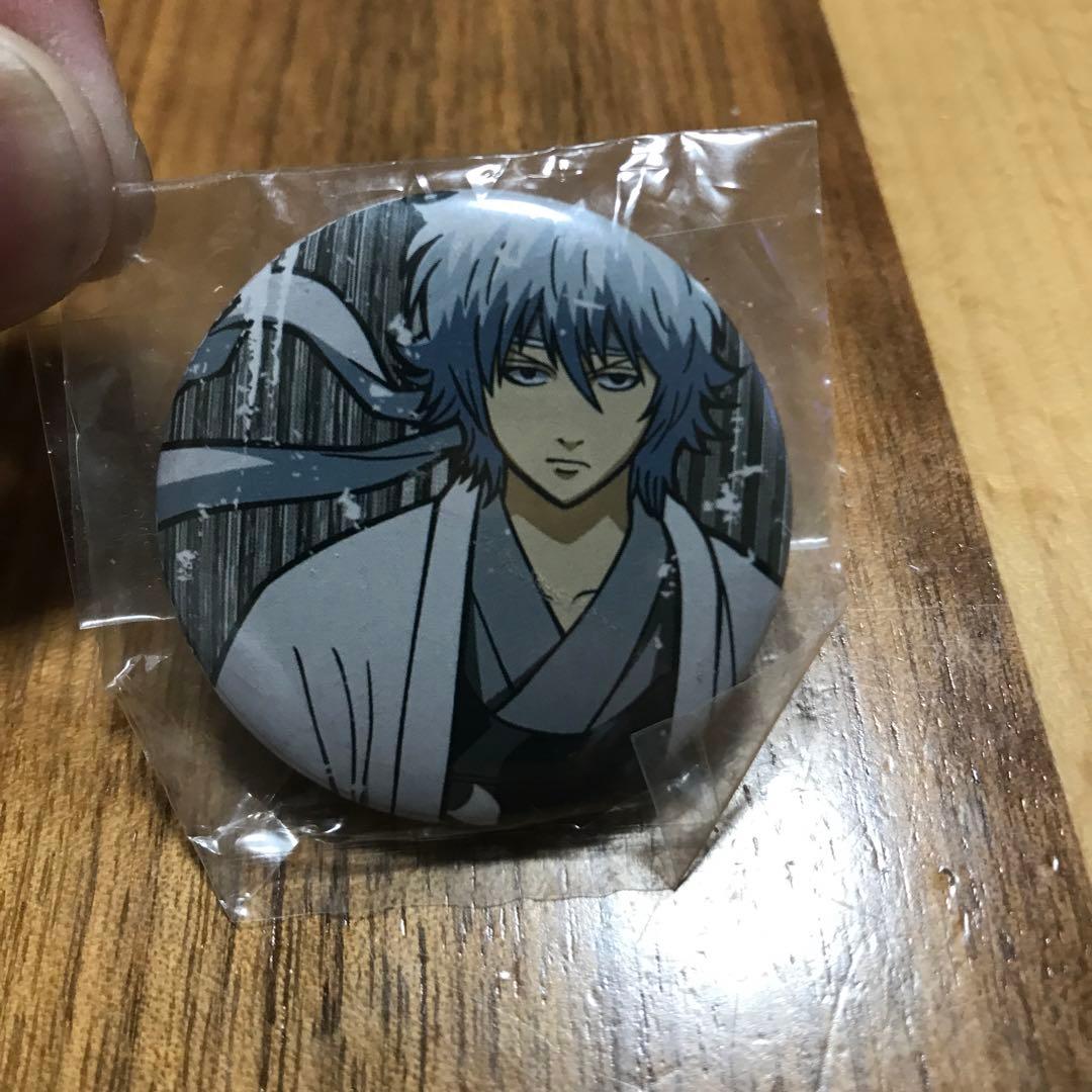 【新品未開封】銀魂　缶バッジ 坂田銀時 白夜叉 非売品