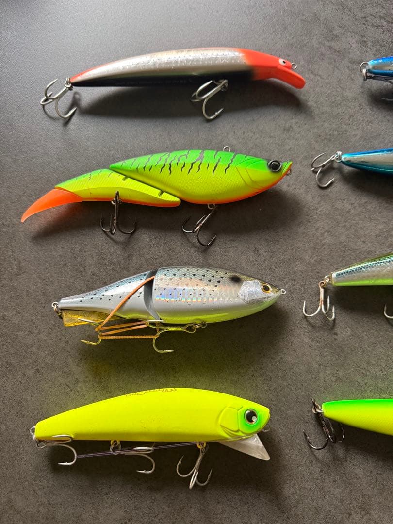 ビックベイトセット　シーバスルアー