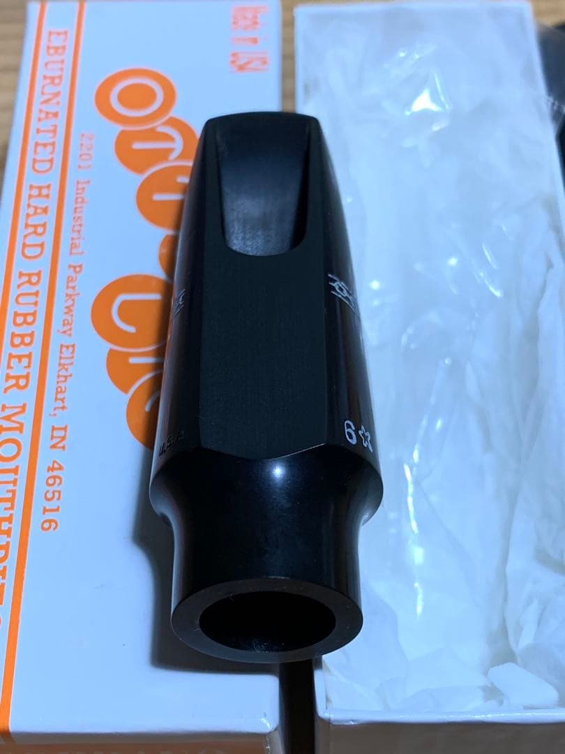 【良品】オットーリンク ソプラノサックスマウスピース 6⭐︎ オリジナルラバー