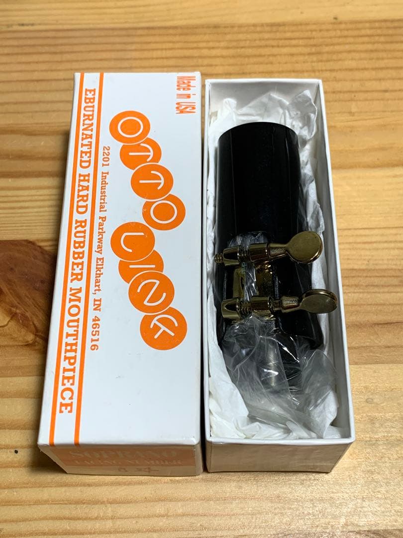 【良品】オットーリンク ソプラノサックスマウスピース 6⭐︎ オリジナルラバー