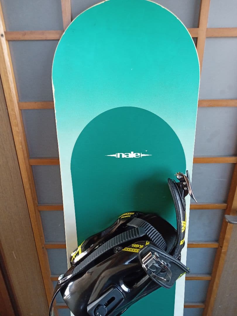 NADE zeke スノーボード グリーン ビンディング付き