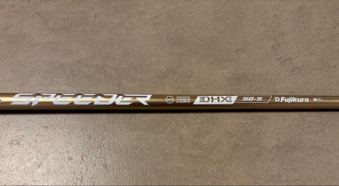 フジクラ スピーダー NXゴールド 50Ｓ ピンスリーブ44.5インチ