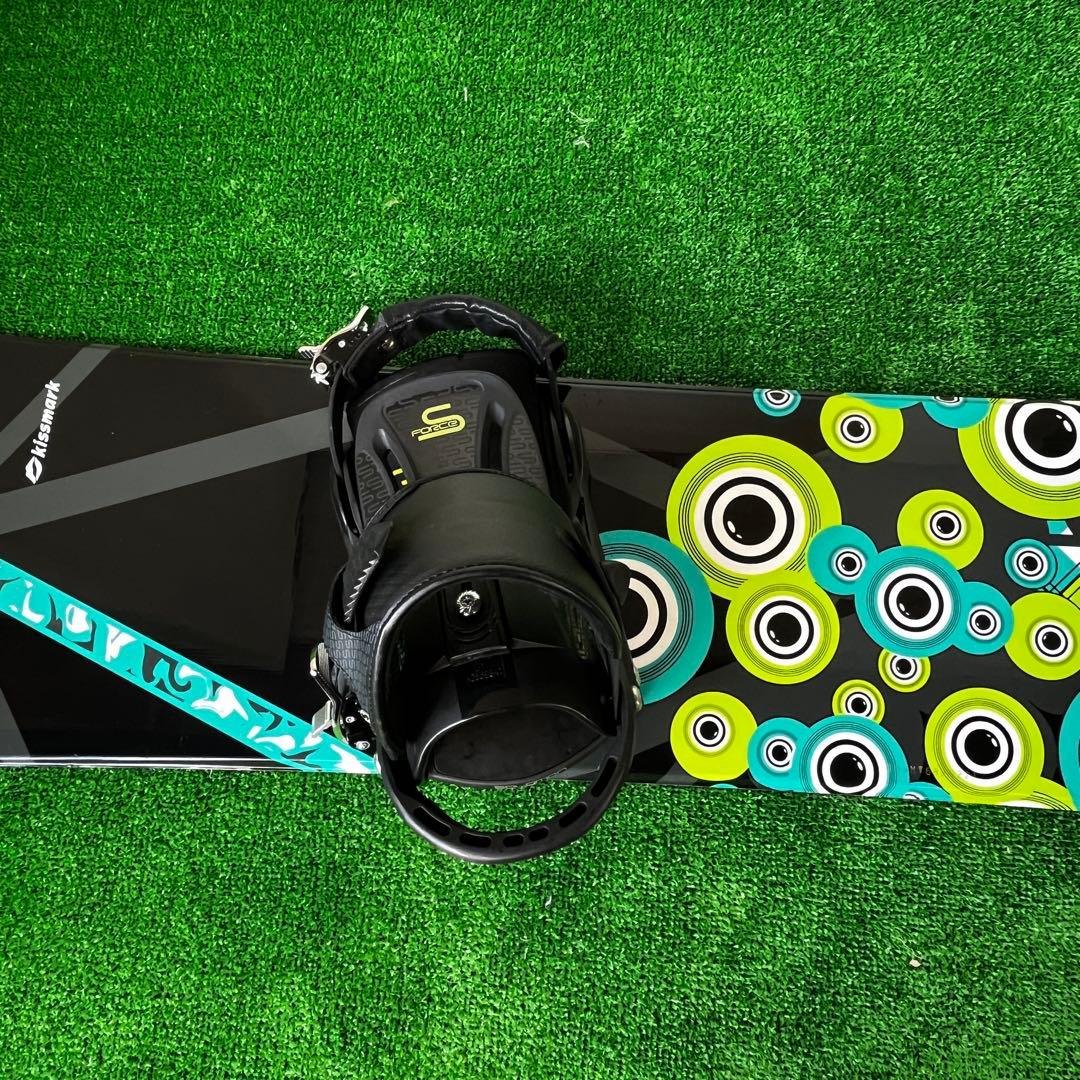 ✨ Kissmark ✨153cm スノーボード＋SALOMON FORCE L