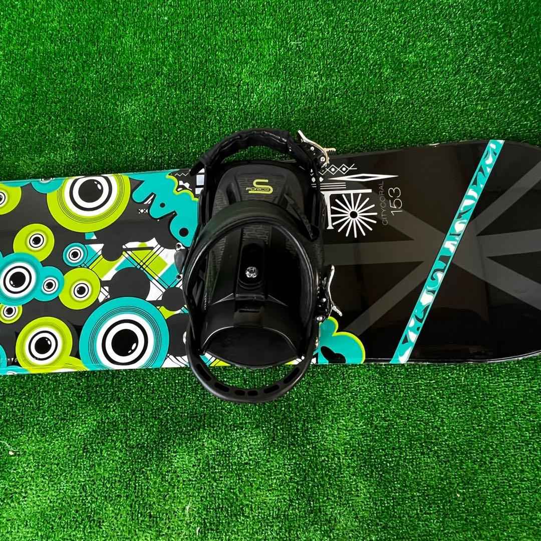 ✨ Kissmark ✨153cm スノーボード＋SALOMON FORCE L