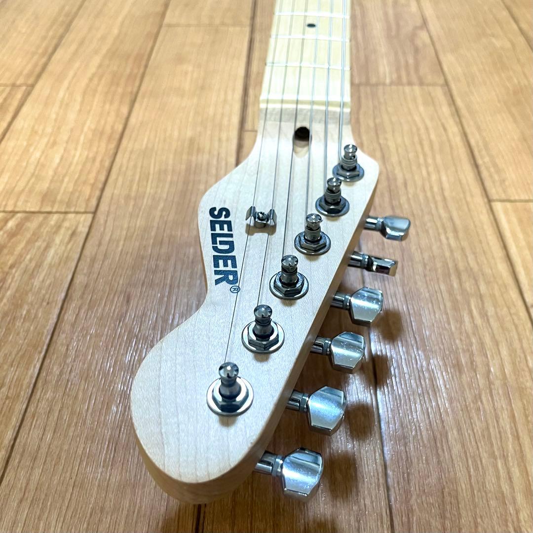 SELDER テレキャスター エレキギター オウルホワイト guitar