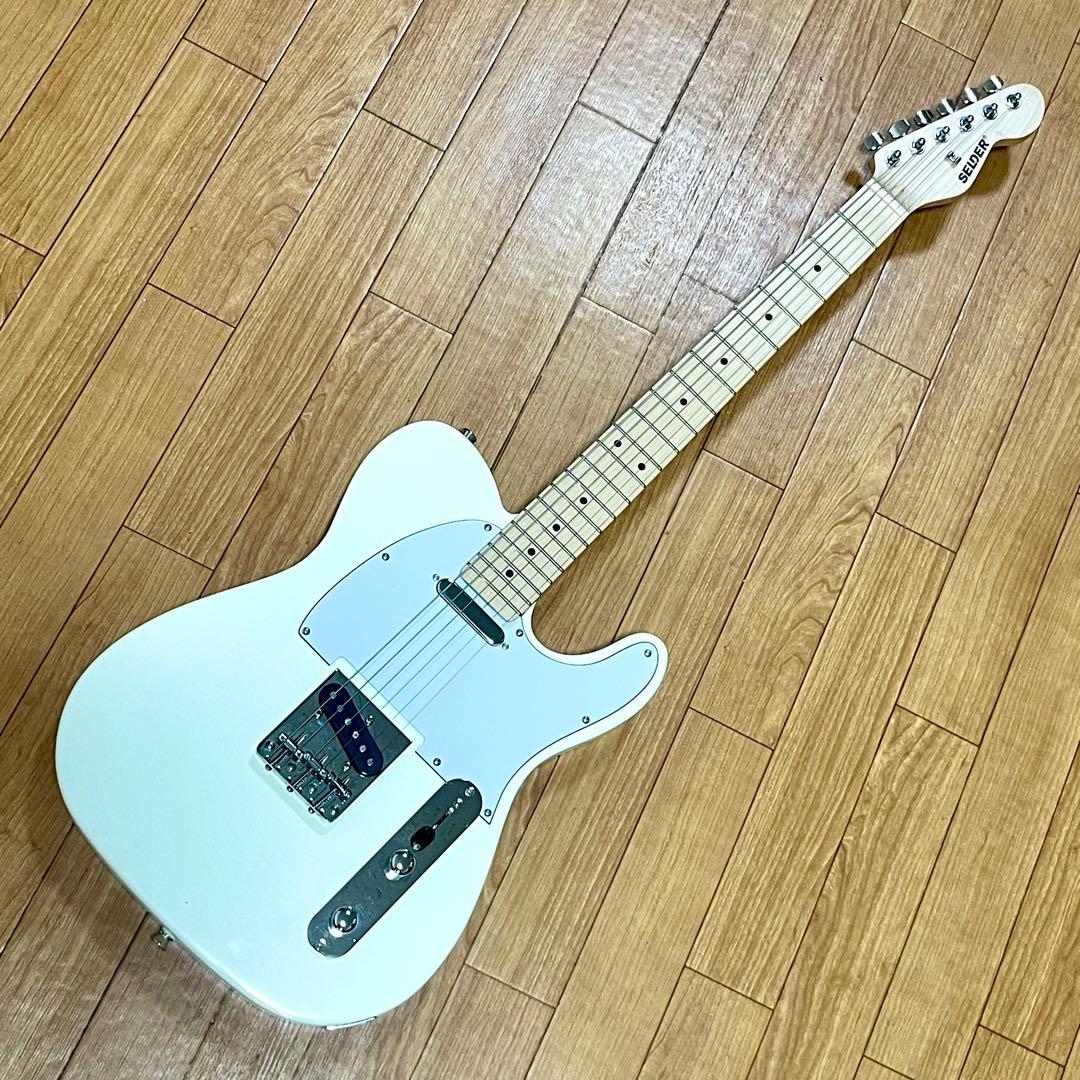 SELDER テレキャスター エレキギター オウルホワイト guitar