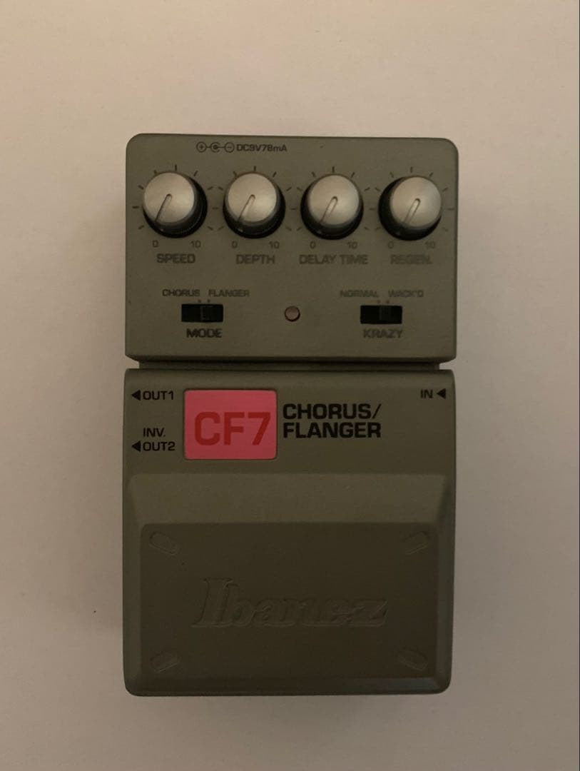 ギター Ibanez CF7 CHORUS FLANGER