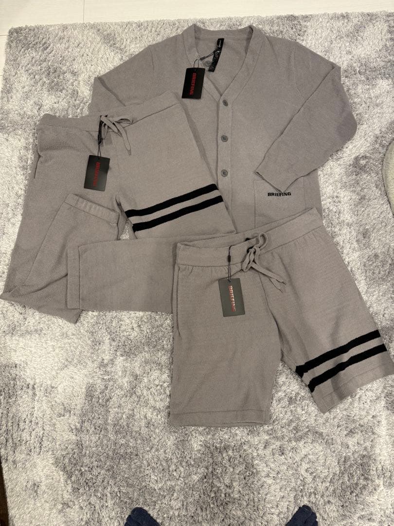 ブリーフィング　BRIEFING セットアップ　M パンツ、ハーフパンツセット