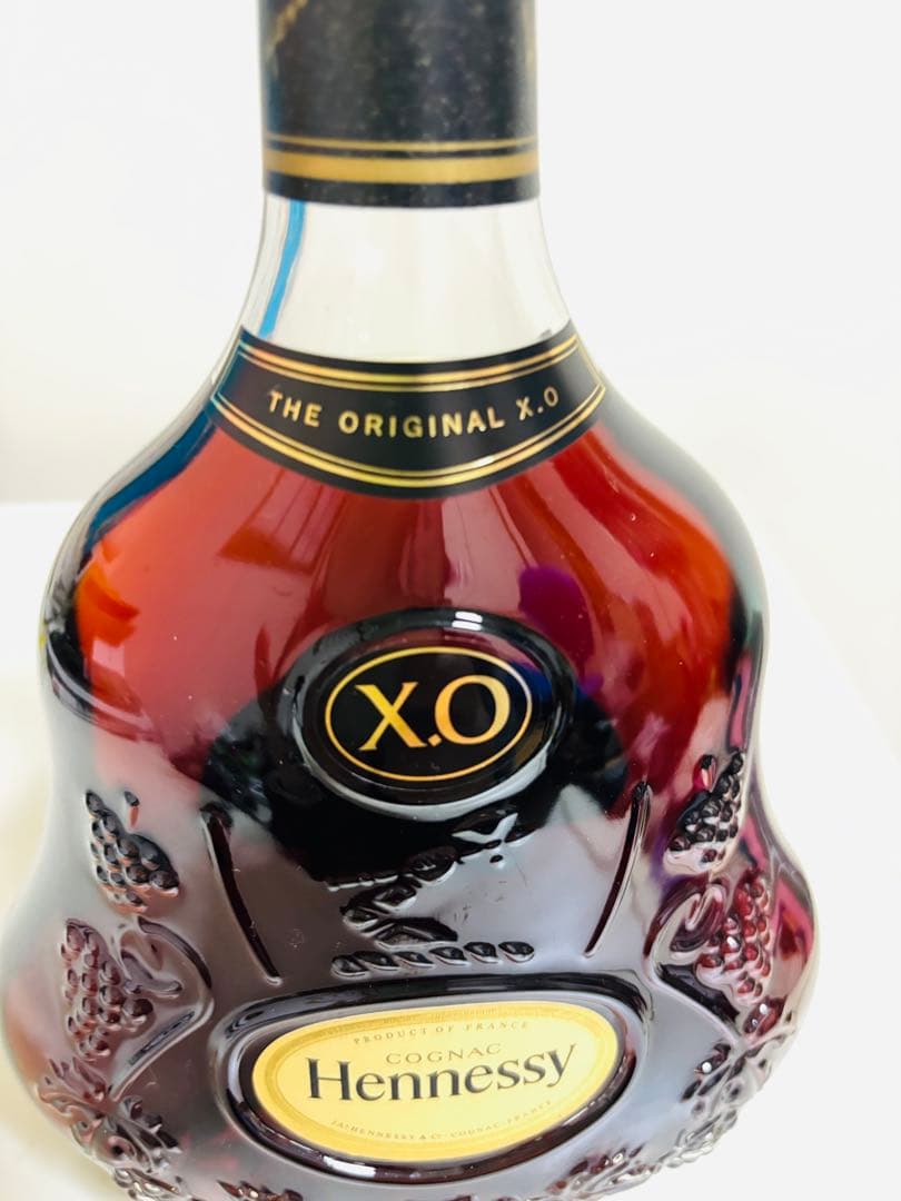 【新品・未開封】HennessyXOクリアボトルコニャック黒700ml箱有り
