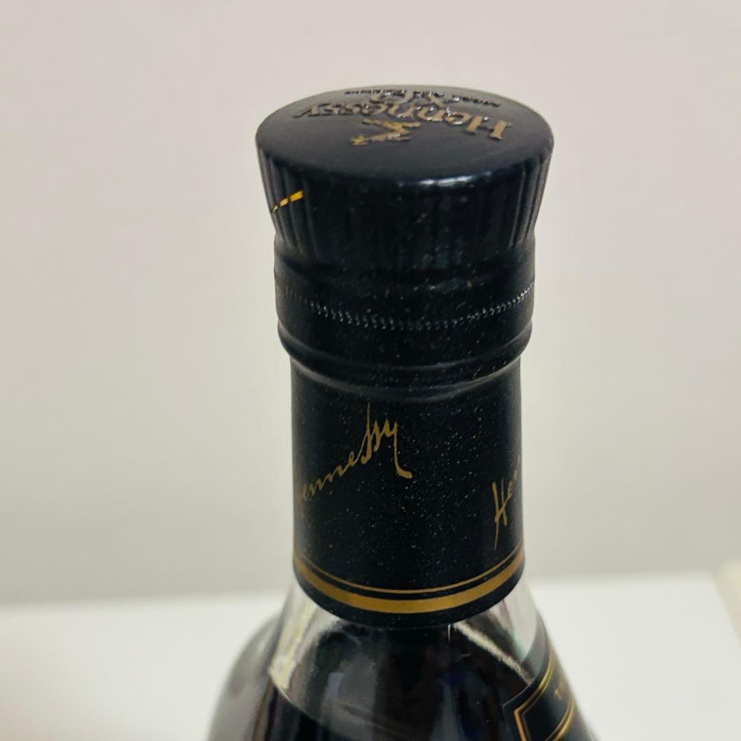 【新品・未開封】HennessyXOクリアボトルコニャック黒700ml箱有り
