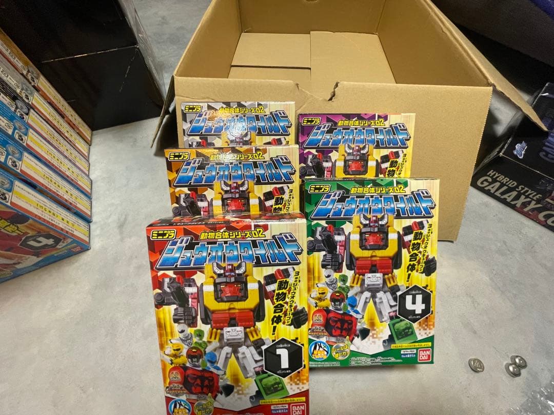 s*応様 ジュウオウジャー　ミニプラセット