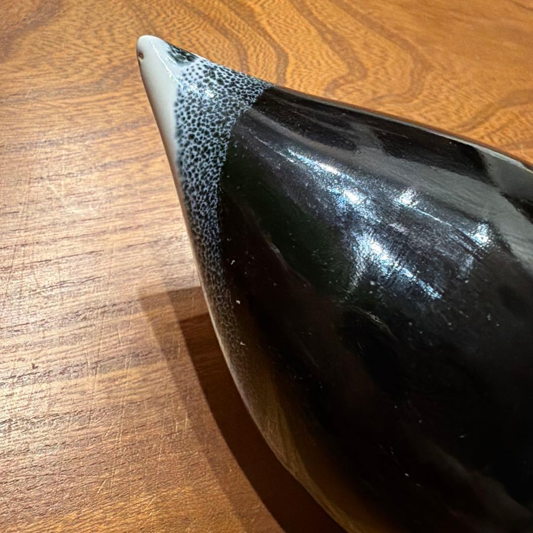 アンティーク　フィンランド製　ラップランド粘土　アヒル　刻印あり