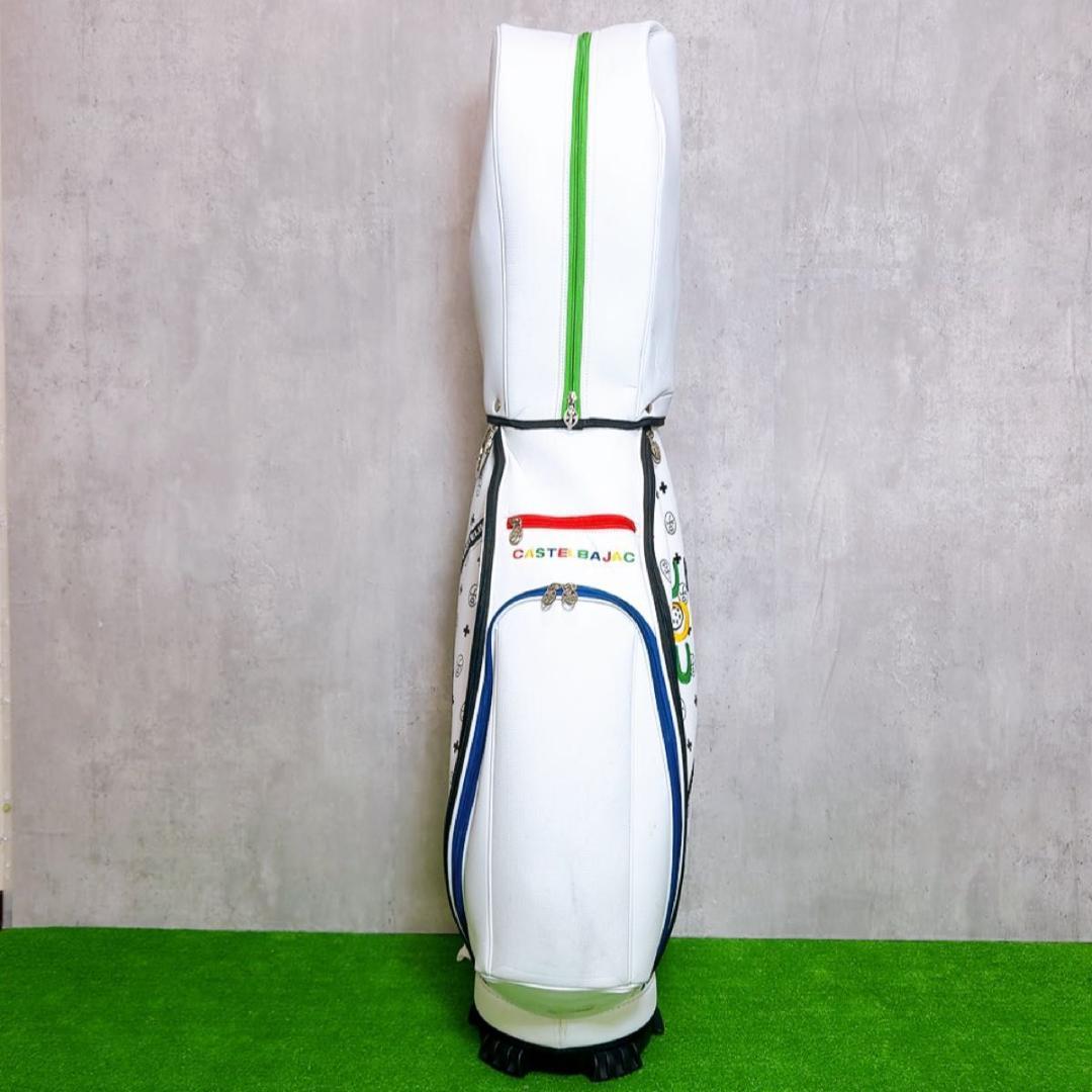CASTELBAJAC カステルバジャック　キャディ　ゴルフバッグ ホワイト