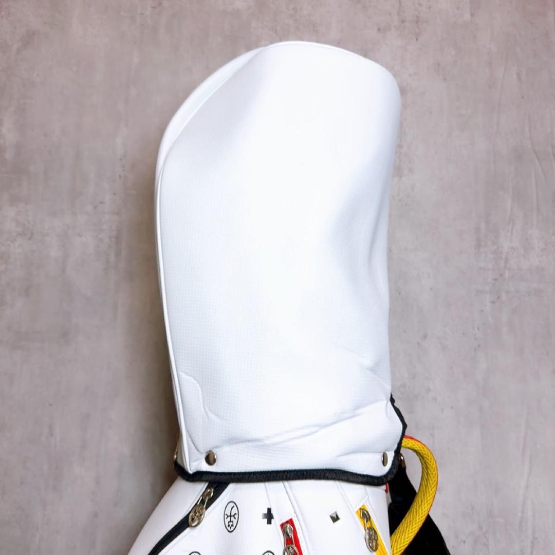 CASTELBAJAC カステルバジャック　キャディ　ゴルフバッグ ホワイト