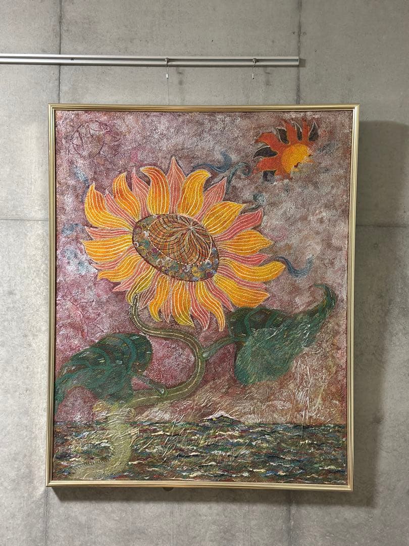 【一点物】大型原画 F30号｜非公開作家｜額装済