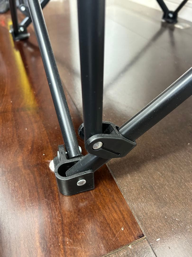 【極美品】ニトリ　バタフライチェア　 ヴィンテージ加工 折りたたみ椅子　2セット