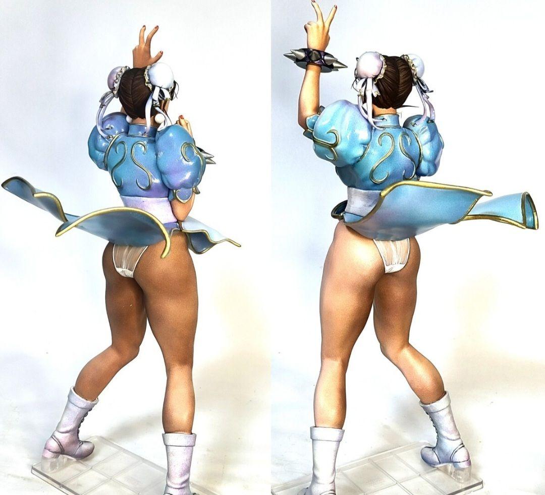 二次元 リペイント 春麗 チュンリー 顔の描き直し 頭髪追加 一番くじ A賞