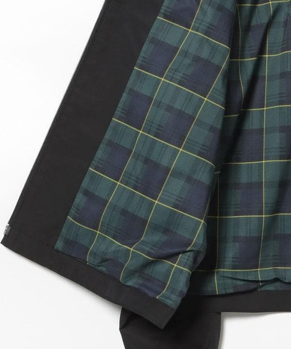 未使用 新作 ビームスゴルフ 緑チェック ブルゾン ブラック 黒 M