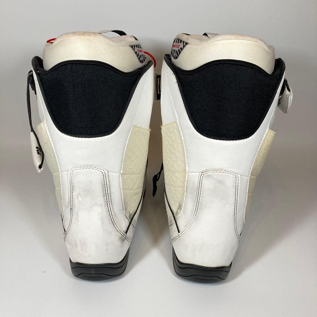 DEELUXE ディーラックス スノボブーツ 25.5cm ホワイト ブラック