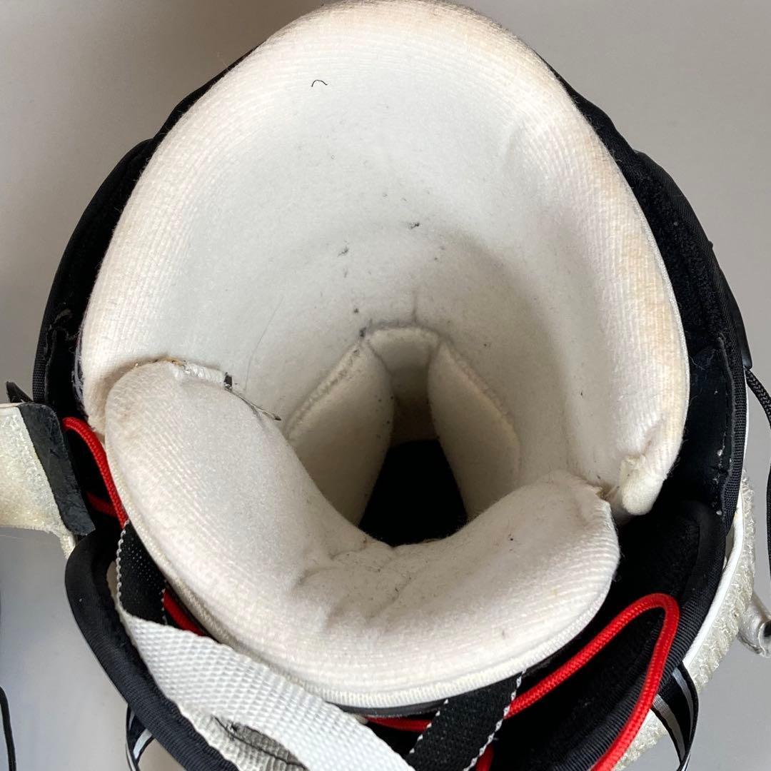 DEELUXE ディーラックス スノボブーツ 25.5cm ホワイト ブラック