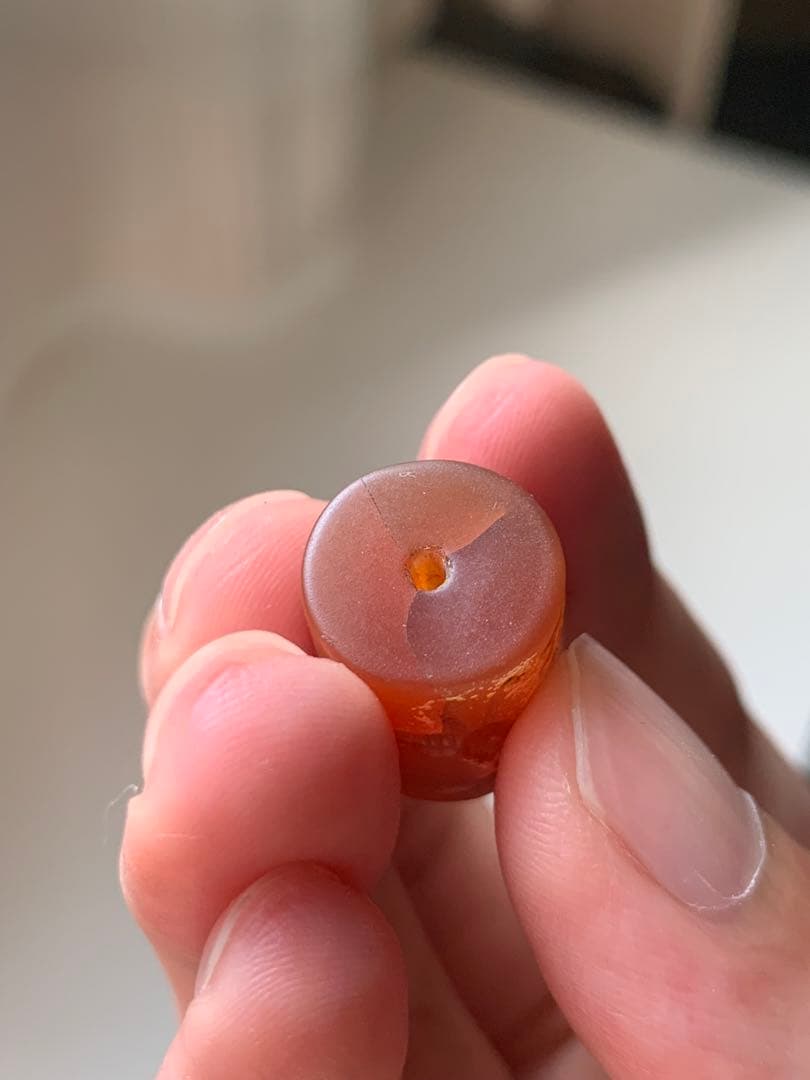 古代メソポタミア　円筒印章　紀元前　出土　ガンダーラ　エジプト　根付　とんぼ玉