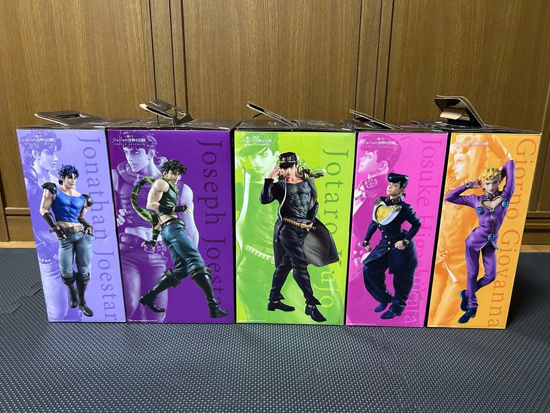 一番くじ ジョジョの奇妙な冒険 フィギュア5体セット