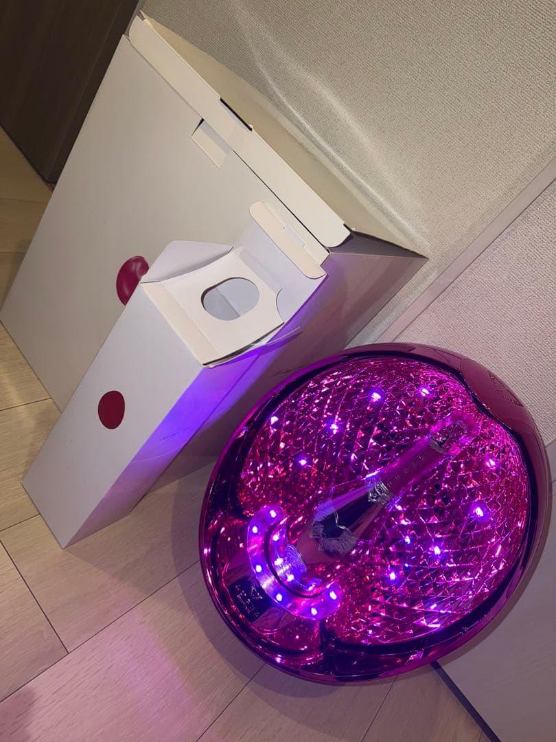 エンジェルシャンパン egg 開封済み空瓶 ピンク