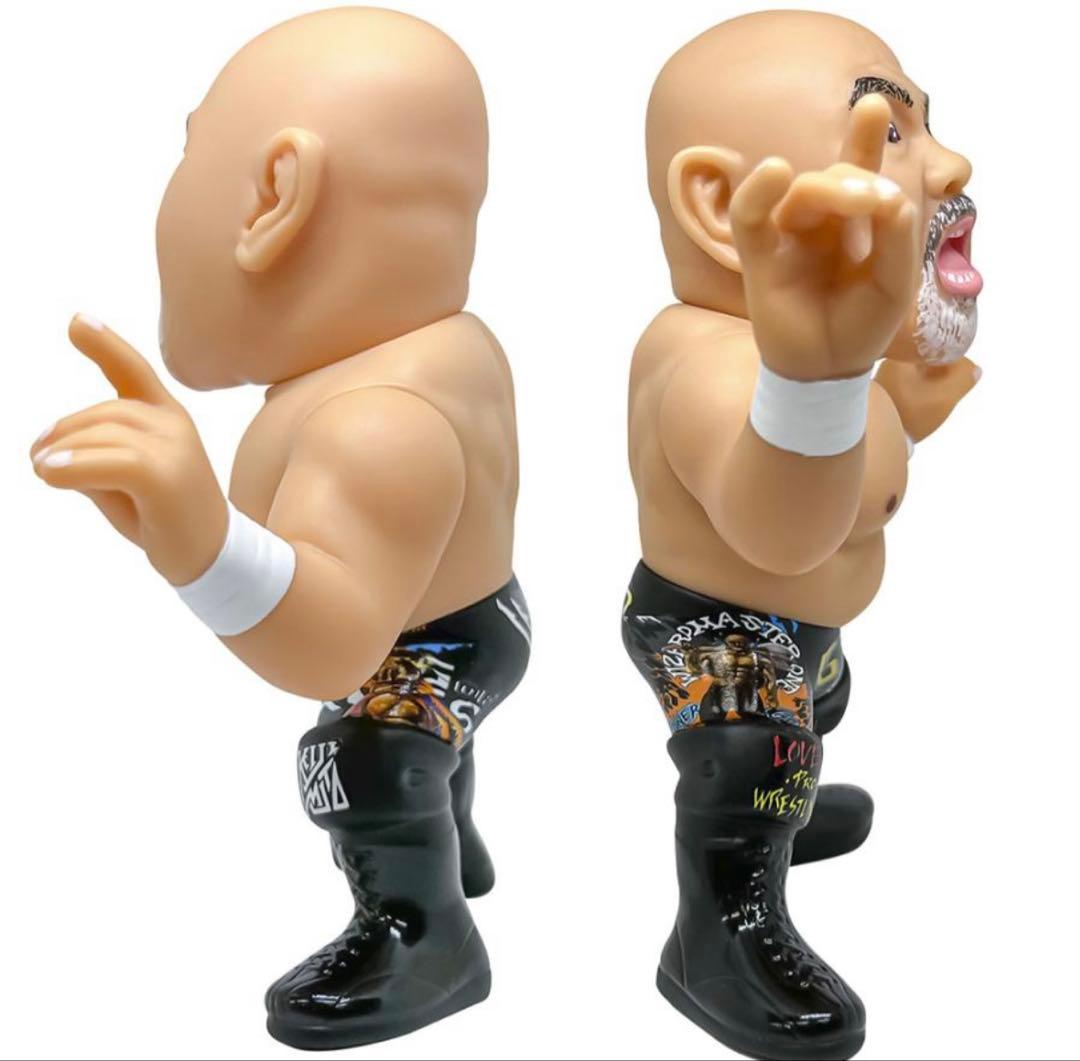 絶版！16dソフビ★1000体限定パッケージ版★武藤敬司 グレートムタ HAO