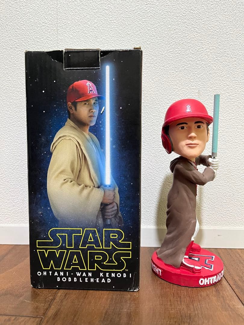 新品　スターウォーズボブルヘッド　大谷翔平　オオタニ＝ワン・ケノービ