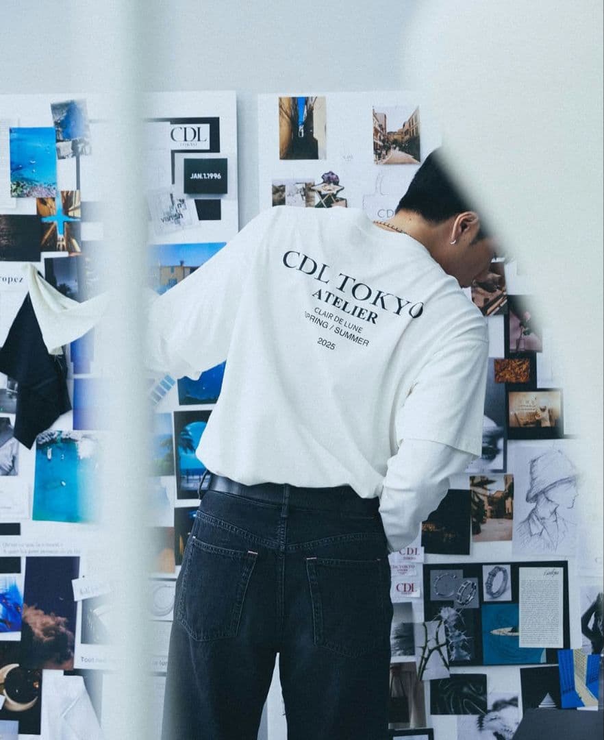 ☺️新品未開封☺️CDL Atelier Layered L/S Tee★白★M