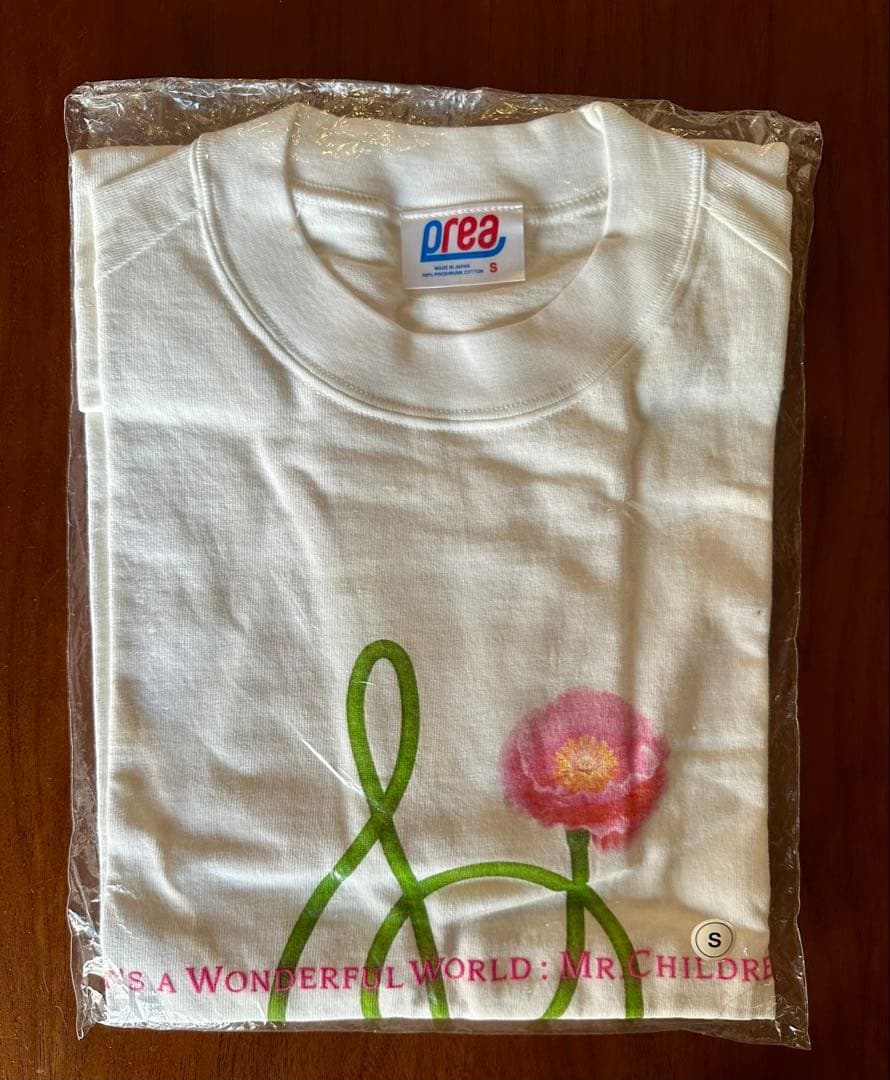 非売品Tシャツ　ミスチル　IT'S A WONDERFUL WORLD
